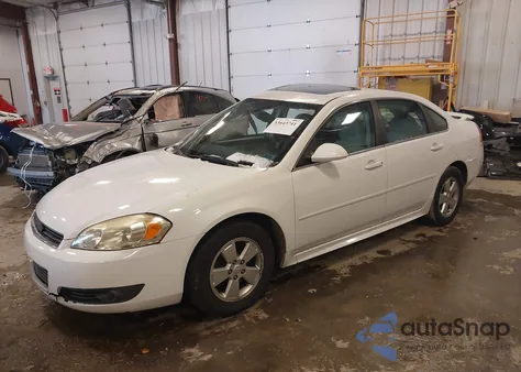 2010 Chevrolet Impala Lt from USA, damaged, VIN 2G1WB5EK2A1156955